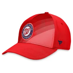 Men's Washington Nationals Fanatics Branded Red Iconic Gradient Flex Hat