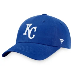 Men's Kansas City Royals Fanatics Branded Royal Cooperstown Collection Core Adjustable Hat