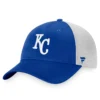 Men's Kansas City Royals Fanatics Branded Royal Cooperstown Collection Core Trucker Snapback Hat