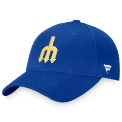 Men's Seattle Mariners Fanatics Branded Royal Cooperstown Collection Core Adjustable Hat