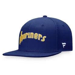 Men's Seattle Mariners Fanatics Branded Royal Cooperstown Collection Fitted Hat