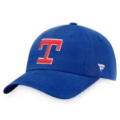 Men's Texas Rangers Fanatics Branded Royal Cooperstown Collection Core Adjustable Hat