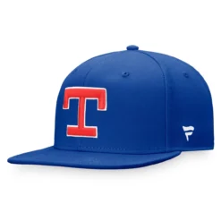 Men's Texas Rangers Fanatics Branded Royal Cooperstown Collection Core Snapback Hat