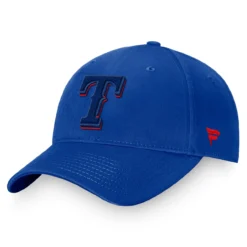 Men's Texas Rangers Fanatics Branded Royal Fundamental Shadow Snapback Hat