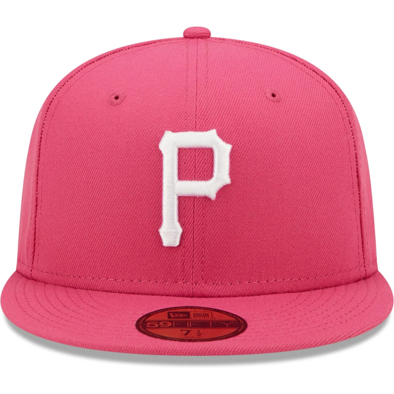 Men's Pittsburgh Pirates New Era Beetroot Logo 59FIFTY Fitted Hat 2 Men's Pittsburgh Pirates New Era Beetroot Logo 59FIFTY Fitted Hat - Image 2