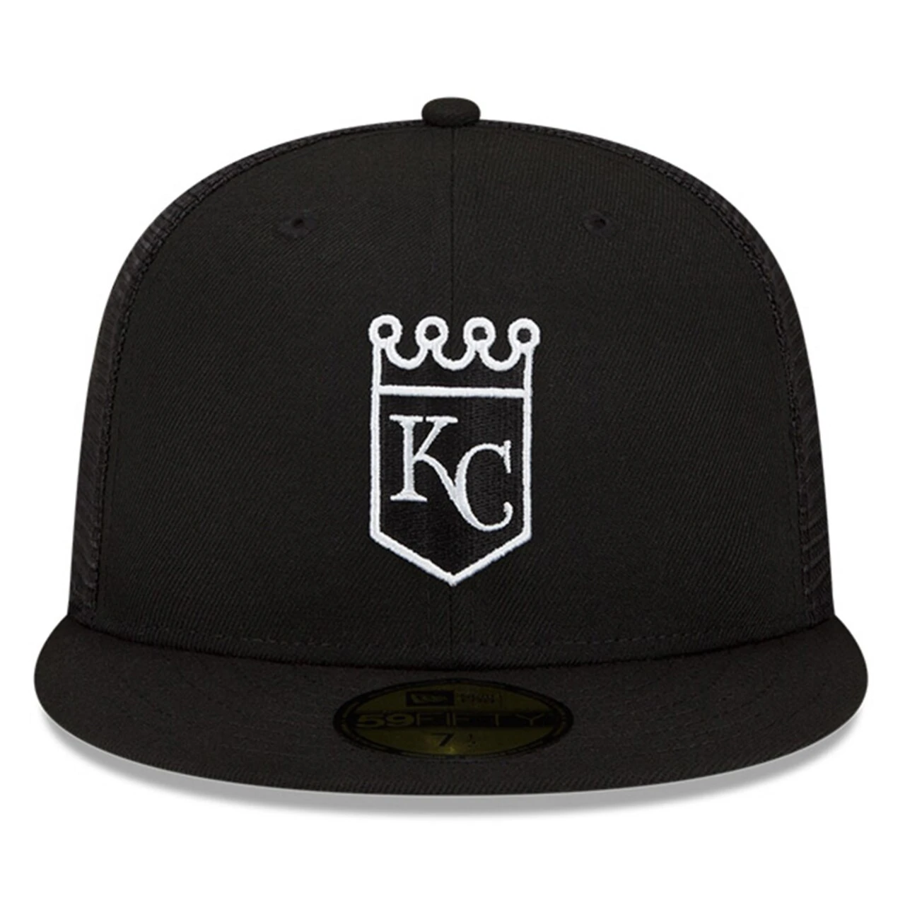 Men's Kansas City Royals New Era Black 2023 Batting Practice 59FIFTY Fitted Hat 2 Men's Kansas City Royals New Era Black 2023 Batting Practice 59FIFTY Fitted Hat - Image 2