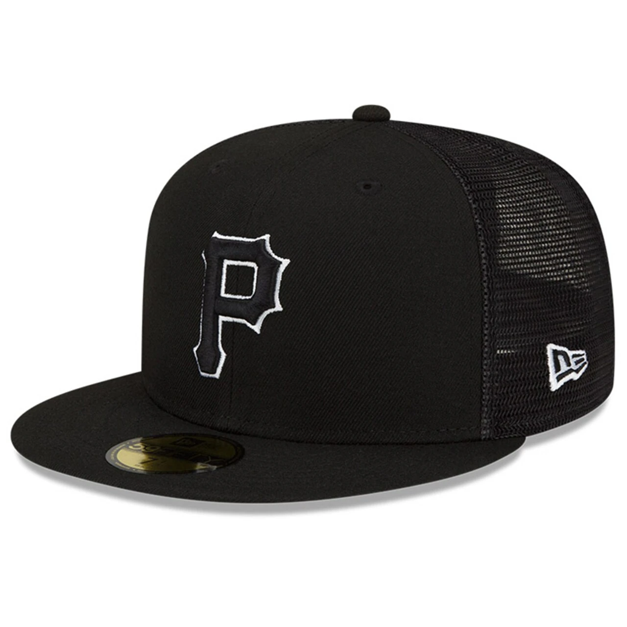 Men's Pittsburgh Pirates New Era Black 2023 Batting Practice 59FIFTY Fitted Hat 1 Men's Pittsburgh Pirates New Era Black 2023 Batting Practice 59FIFTY Fitted Hat