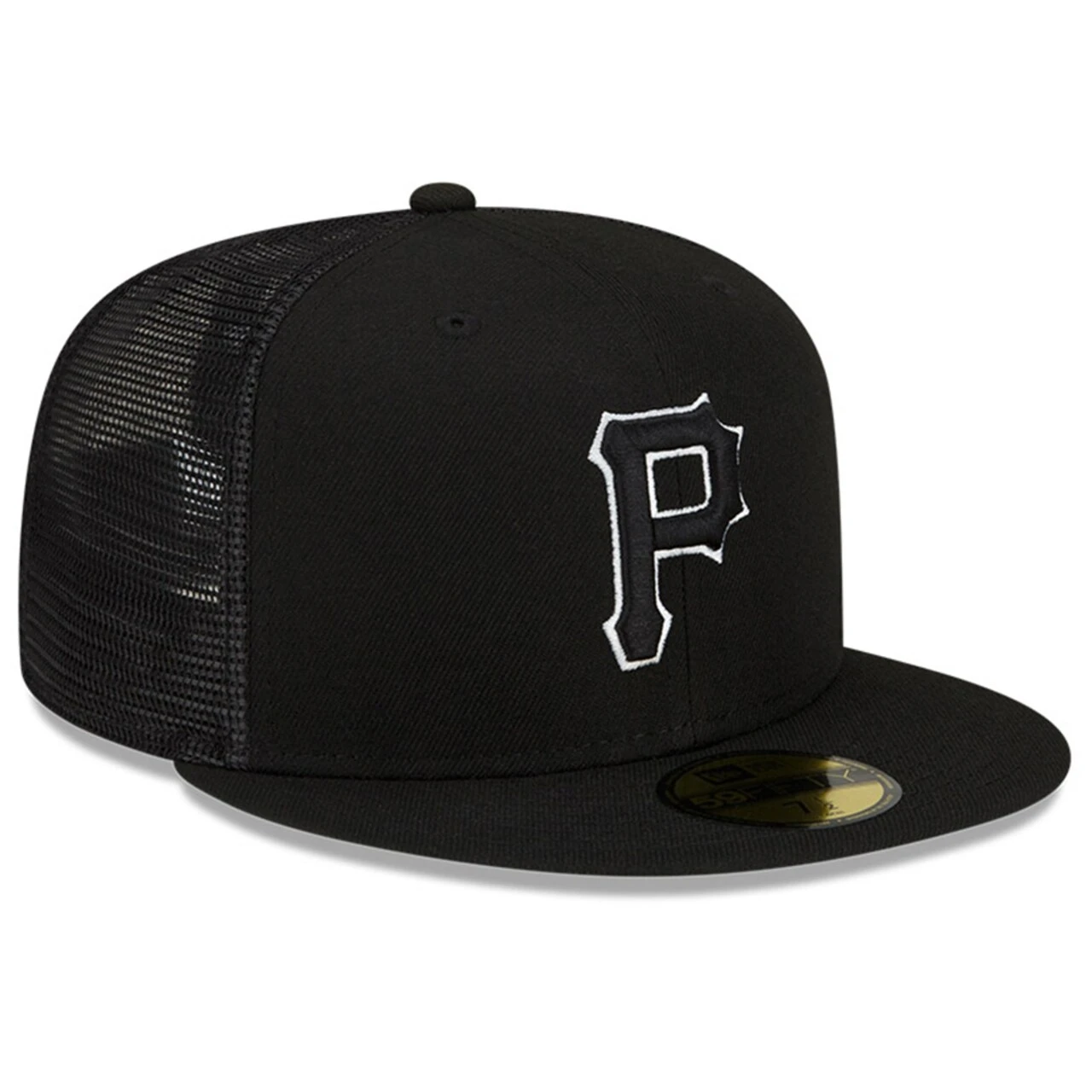 Men's Pittsburgh Pirates New Era Black 2023 Batting Practice 59FIFTY Fitted Hat 3 Men's Pittsburgh Pirates New Era Black 2023 Batting Practice 59FIFTY Fitted Hat - Image 3