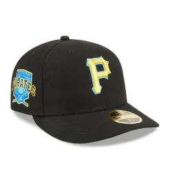 Men's Pittsburgh Pirates New Era Black 2023 MLB Father's Day Low Profile 59FIFTY Fitted Hat