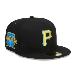 Men's Pittsburgh Pirates New Era Black 2023 MLB Father's Day On-Field 59FIFTY Fitted Hat