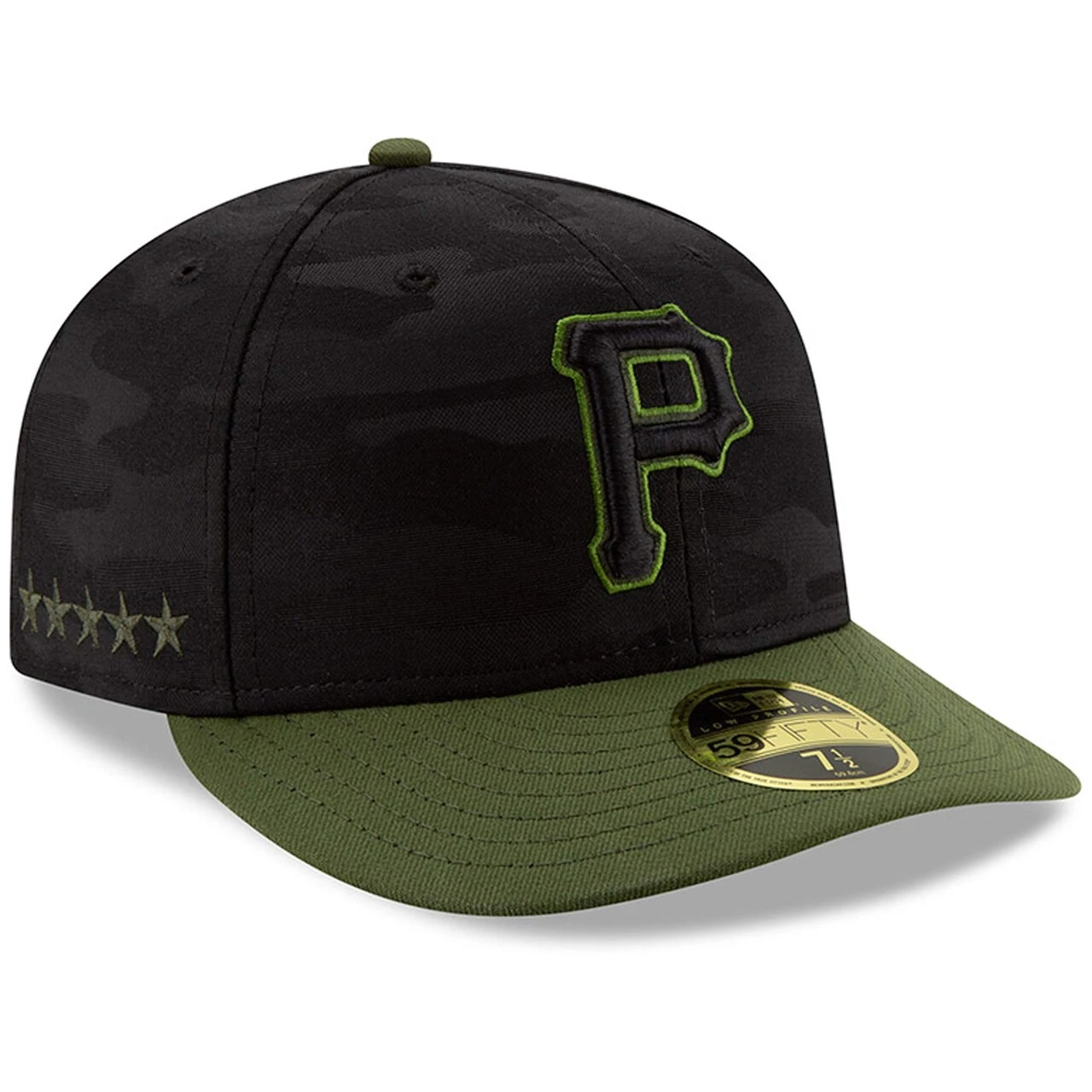 Men's Pittsburgh Pirates New Era Black Authentic Collection Alternate 3 On-Field 59FIFTY Fitted Hat 3 Men's Pittsburgh Pirates New Era Black Authentic Collection Alternate 3 On-Field 59FIFTY Fitted Hat - Image 3