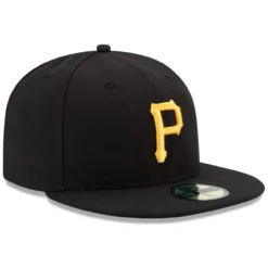 Men's Pittsburgh Pirates New Era Black Game Authentic Collection On-Field 59FIFTY Fitted Hat -BaseballCap Hub Store mens new era black pittsburgh pirates game authentic collection on field 59fifty fitted hat pi2659000 altimages ff 2659222alt3 full