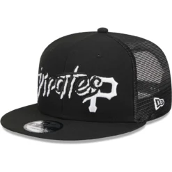 Men's Pittsburgh Pirates New Era Black Street Trucker 9FIFTY Snapback Hat -BaseballCap Hub Store mens new era black pittsburgh pirates street trucker 9fifty snapback hat ss5 p 4640899pv 3u l1miuh83fdrpkbkbhmqqv spthudttjtiyfijefutn