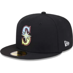 Men's Seattle Mariners New Era Black Multi-Color Pack 59FIFTY Fitted Hat -BaseballCap Hub Store mens new era black seattle mariners multi color pack 59fifty fitted hat ss5 p 4999800pv 3u ixd2zuvnt7oqjbysom4pv t6z1wnt71t7llxvbwlkf
