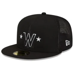 Men's Washington Nationals New Era Black 2023 Batting Practice 59FIFTY Fitted Hat