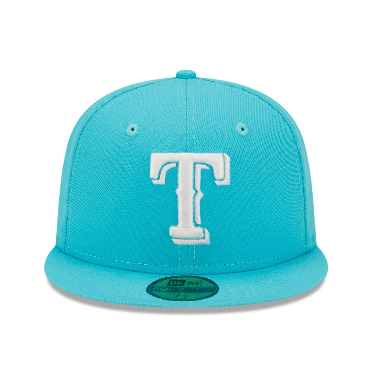 Men's Texas Rangers New Era Blue Vice Highlighter Logo 59FIFTY Fitted Hat 2 Men's Texas Rangers New Era Blue Vice Highlighter Logo 59FIFTY Fitted Hat - Image 2