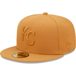 Men's Kansas City Royals New Era Brown Color Pack 59FIFTY Fitted Hat