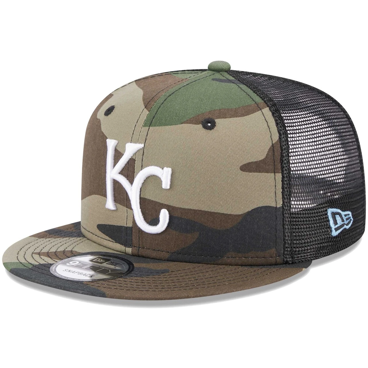 Men's Kansas City Royals New Era Camo Trucker 9FIFTY Snapback Hat 1 Men's Kansas City Royals New Era Camo Trucker 9FIFTY Snapback Hat