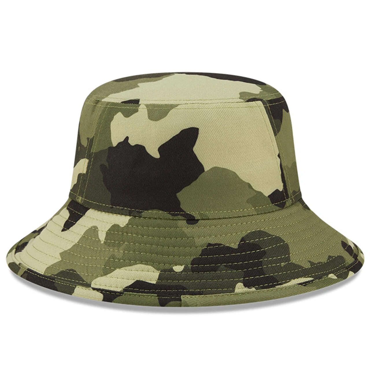 Men's Pittsburgh Pirates New Era Camo 2022 Armed Forces Day Bucket Hat 4 Men's Pittsburgh Pirates New Era Camo 2022 Armed Forces Day Bucket Hat - Image 4