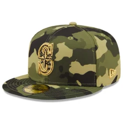 Men's Seattle Mariners New Era Camo 2022 Armed Forces Day On-Field 59FIFTY Fitted Hat -BaseballCap Hub Store mens new era camo seattle mariners 2022 armed forces day on field 59fifty fitted hat pi4463000 altimages ff 4463168 0c14b7296b4523575473alt3 full