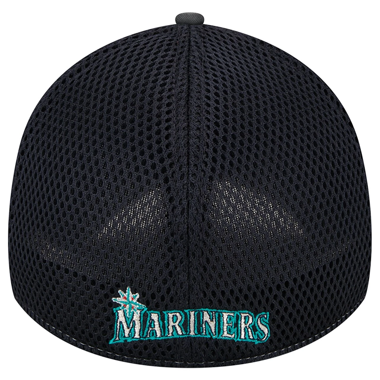 Men's Seattle Mariners New Era Camo Team Neo 39THIRTY Flex Hat 4 Men's Seattle Mariners New Era Camo Team Neo 39THIRTY Flex Hat - Image 4