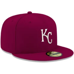 Men's Kansas City Royals New Era Cardinal White Logo 59FIFTY Fitted Hat -BaseballCap Hub Store mens new era cardinal kansas city royals white logo 59fifty fitted hat pi4208000 altimages ff 4208786 9e04543acd10d7f0a3c5alt3 full