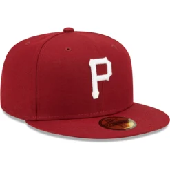 Men's Pittsburgh Pirates New Era Cardinal White Logo 59FIFTY Fitted Hat -BaseballCap Hub Store mens new era cardinal pittsburgh pirates white logo 59fifty fitted hat pi4692000 altimages ff 4692871 a65d1cc630c9f1f30f6balt3 full