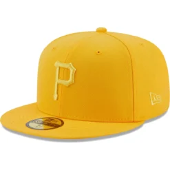 Men's Pittsburgh Pirates New Era Gold Monochrome Camo 59FIFTY Fitted Hat