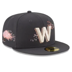Men's Washington Nationals New Era Graphite 2022 City Connect 59FIFTY Fitted Hat