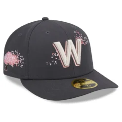 Men's Washington Nationals New Era Graphite 2022 City Connect Low Profile 59FIFTY Fitted Hat