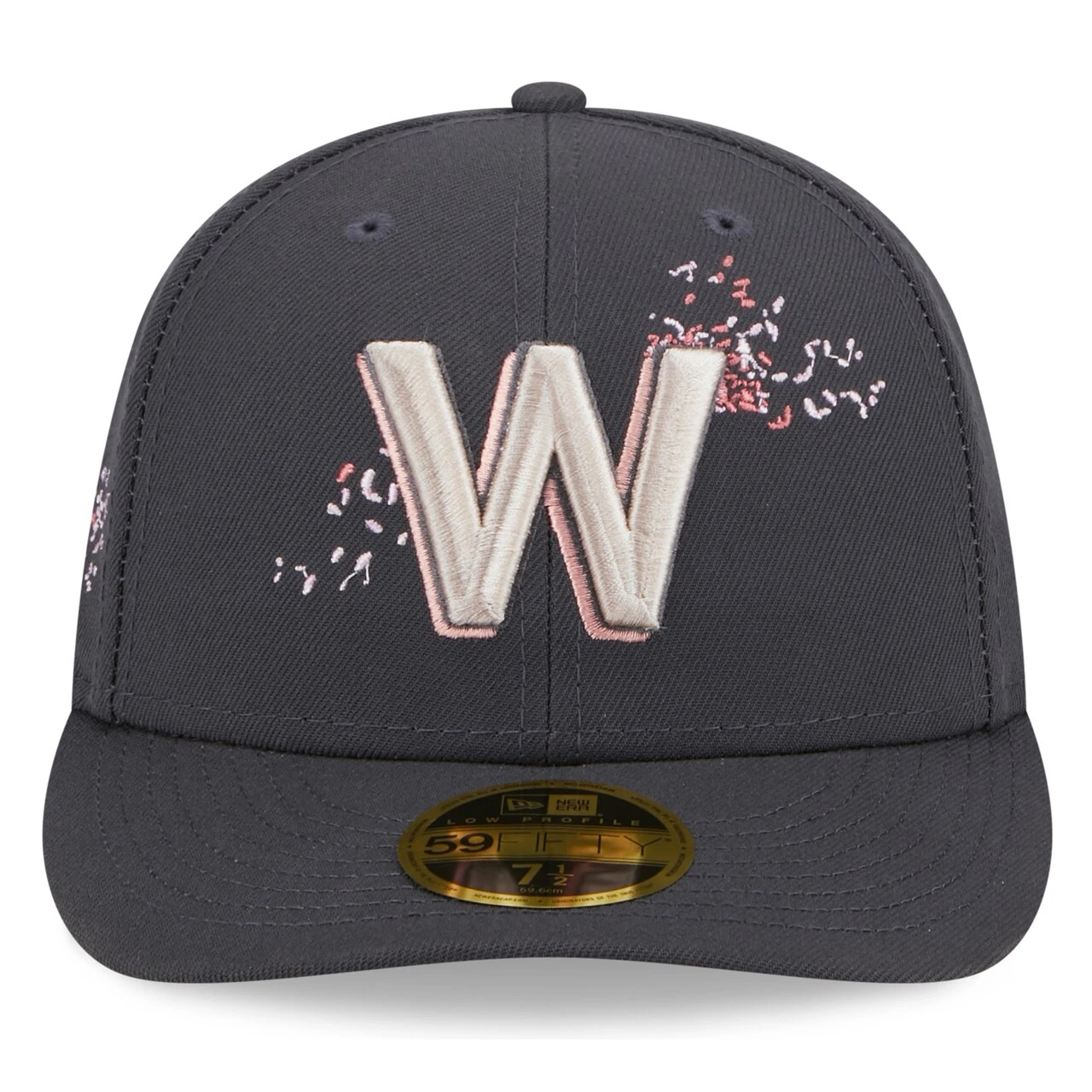 Men's Washington Nationals New Era Graphite 2022 City Connect Low Profile 59FIFTY Fitted Hat 2 Men's Washington Nationals New Era Graphite 2022 City Connect Low Profile 59FIFTY Fitted Hat - Image 2