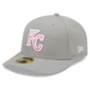 Men's Kansas City Royals New Era Gray 2022 Mother's Day On-Field Low Profile 59FIFTY Fitted Hat