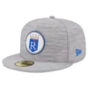 Men's Kansas City Royals New Era Gray 2023 Clubhouse 59FIFTY Fitted Hat