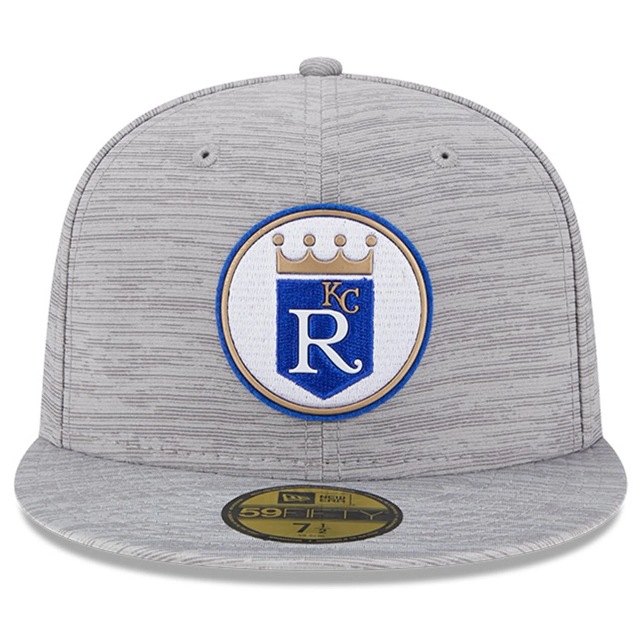 Men's Kansas City Royals New Era Gray 2023 Clubhouse 59FIFTY Fitted Hat 2 Men's Kansas City Royals New Era Gray 2023 Clubhouse 59FIFTY Fitted Hat - Image 2