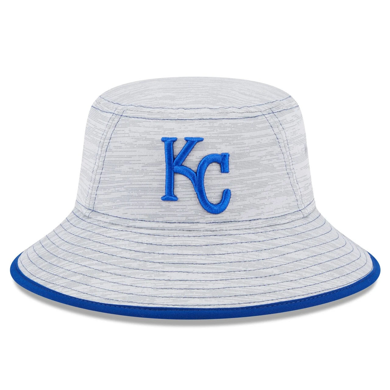 Men's Kansas City Royals New Era Gray Game Bucket Hat 1 Men's Kansas City Royals New Era Gray Game Bucket Hat