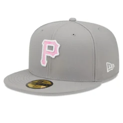 Men's Pittsburgh Pirates New Era Gray 2022 Mother's Day On-Field 59FIFTY Fitted Hat