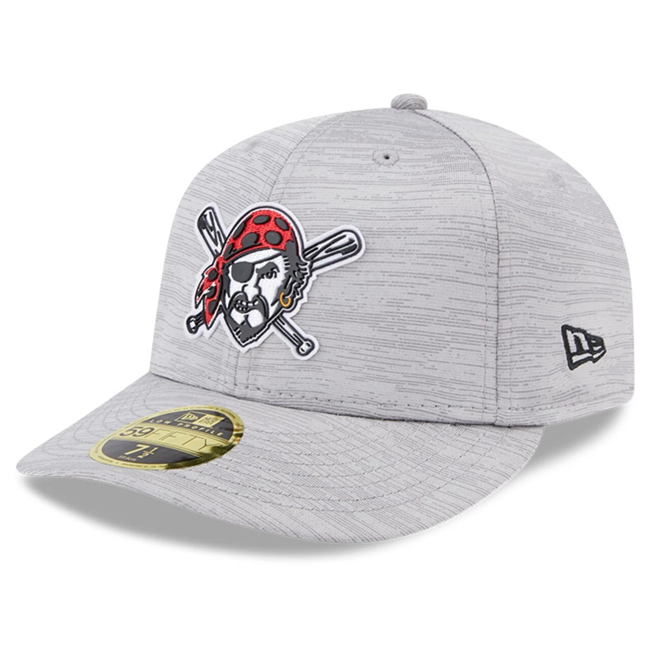 Men's Pittsburgh Pirates New Era Gray 2023 Clubhouse Low Profile 59FIFTY Fitted Hat 1 Men's Pittsburgh Pirates New Era Gray 2023 Clubhouse Low Profile 59FIFTY Fitted Hat