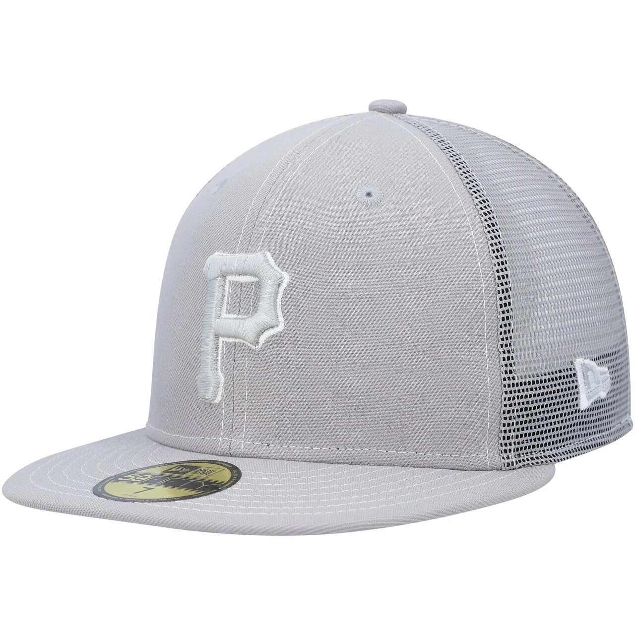 Men's Pittsburgh Pirates New Era Gray 2023 On-Field Batting Practice 59FIFTY Fitted Hat 1 Men's Pittsburgh Pirates New Era Gray 2023 On-Field Batting Practice 59FIFTY Fitted Hat
