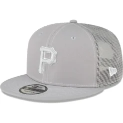 Men's Pittsburgh Pirates New Era Gray 2023 On-Field Batting Practice 9FIFTY Snapback Hat