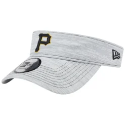 Men's Pittsburgh Pirates New Era Gray Adjustable Visor