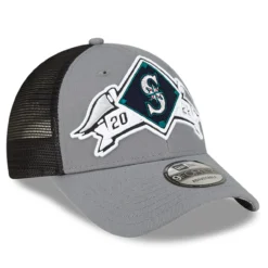 Men's Seattle Mariners New Era Gray 2022 AL Wild Card Locker Room 9FORTY Snapback Hat -BaseballCap Hub Store mens new era gray seattle mariners 2022 al wild card locker room 9forty snapback hat ss5 p 200004127pv 3u ciz1cnq2ocywhitqrjcnv 0kvcsifl3kjhndglnawi