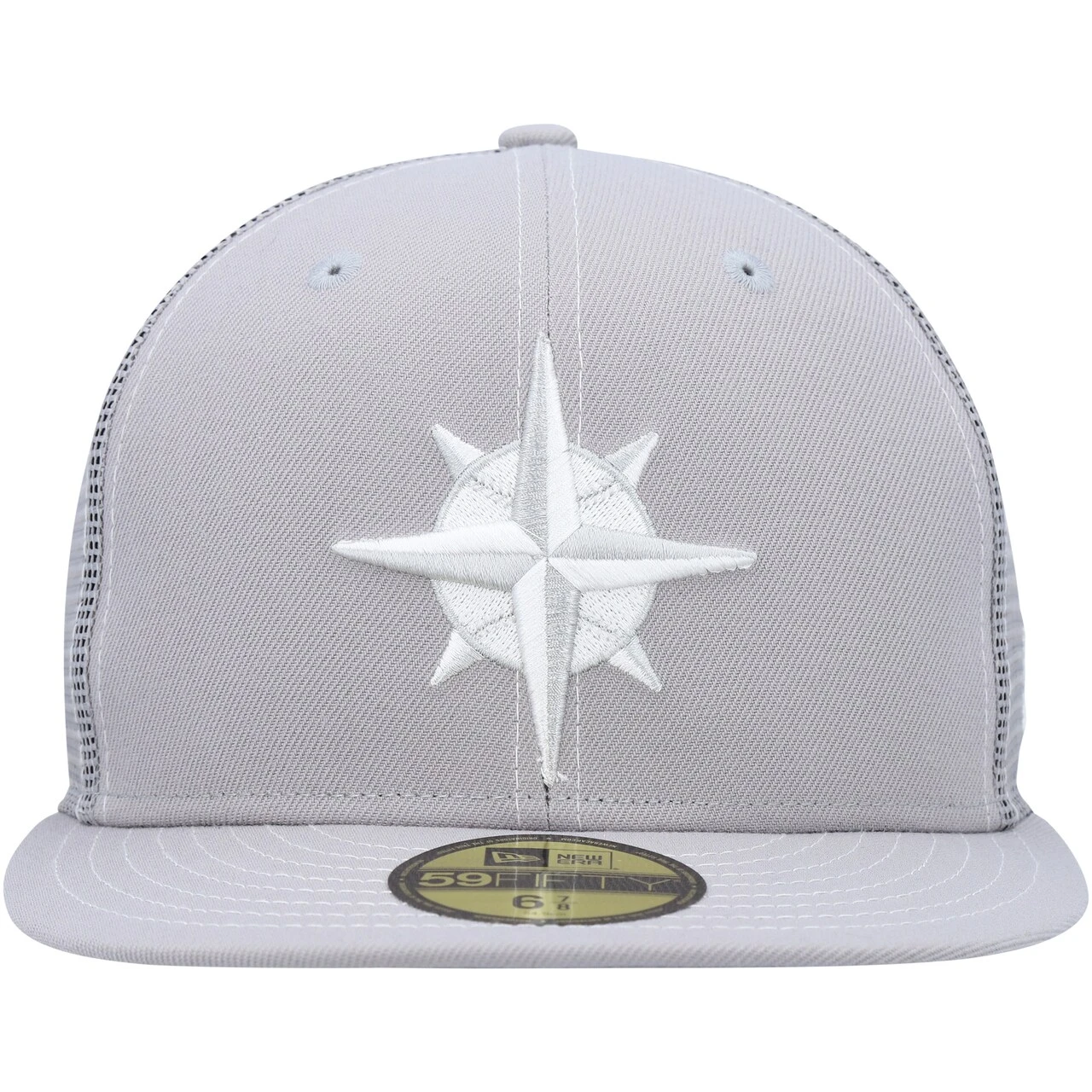 Men's Seattle Mariners New Era Gray 2023 On-Field Batting Practice 59FIFTY Fitted Hat 2 Men's Seattle Mariners New Era Gray 2023 On-Field Batting Practice 59FIFTY Fitted Hat - Image 2