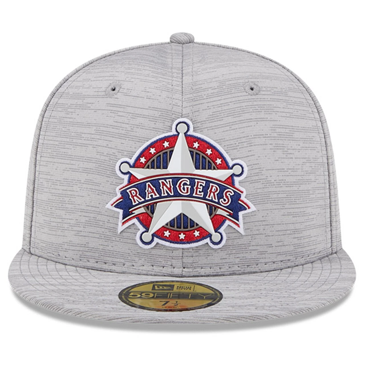 Men's Texas Rangers New Era Gray 2023 Clubhouse 59FIFTY Fitted Hat 2 Men's Texas Rangers New Era Gray 2023 Clubhouse 59FIFTY Fitted Hat - Image 2