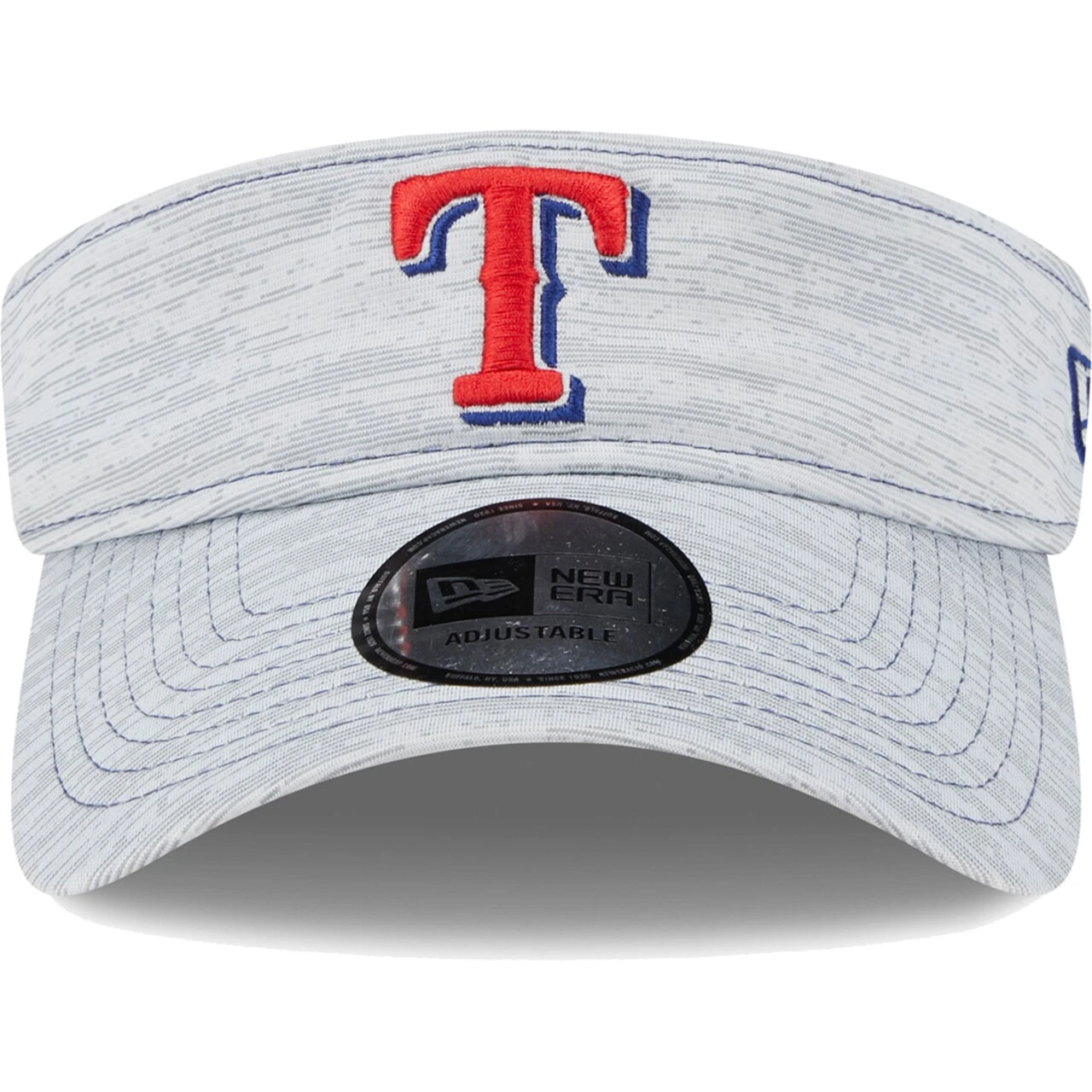 Men's Texas Rangers New Era Gray Adjustable Visor 2 Men's Texas Rangers New Era Gray Adjustable Visor - Image 2