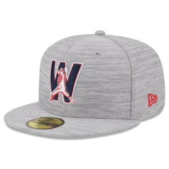 Men's Washington Nationals New Era Gray 2023 Clubhouse 59FIFTY Fitted Hat