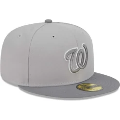 Men's Washington Nationals New Era Gray Green Undervisor 59FIFTY Fitted Hat -BaseballCap Hub Store mens new era gray washington nationals green undervisor 59fifty fitted hat ss5 p 200016028pv 3u 9ezvhbt75bcxebjovbs8v x1wedsc5h3asbghkiylv