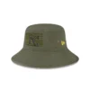 Men's Kansas City Royals New Era Green 2023 Armed Forces Day Bucket Hat