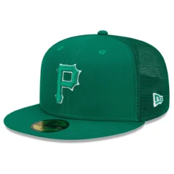 Men's Pittsburgh Pirates New Era Green 2022 St. Patrick's Day 59FIFTY Fitted Hat