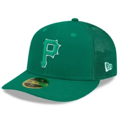 Men's Pittsburgh Pirates New Era Green 2022 St. Patrick's Day Low Profile 59FIFTY Fitted Hat
