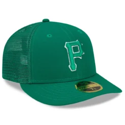 Men's Pittsburgh Pirates New Era Green 2022 St. Patrick's Day Low Profile 59FIFTY Fitted Hat -BaseballCap Hub Store mens new era green pittsburgh pirates 2022 st patricks day low profile 59fifty fitted hat pi4418000 altimages ff 4418224 bd83579866106ac7a3e2alt3 full